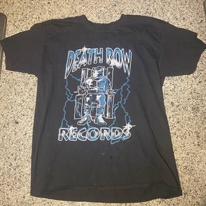 death row graphic tee